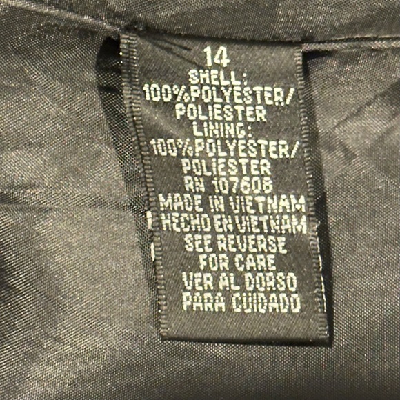 Isabella Black Suit Jacket Blazer Size 14 | Classic Career Workwear - Picture 10 of 14